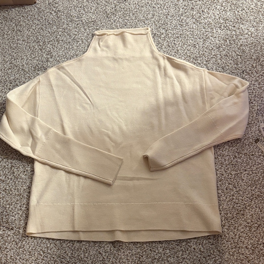 Wilfred Cyprie Birch Turtleneck Sweater